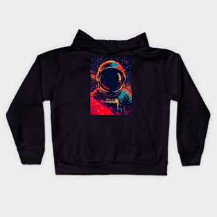 Spacial Astronaut Kids Hoodie